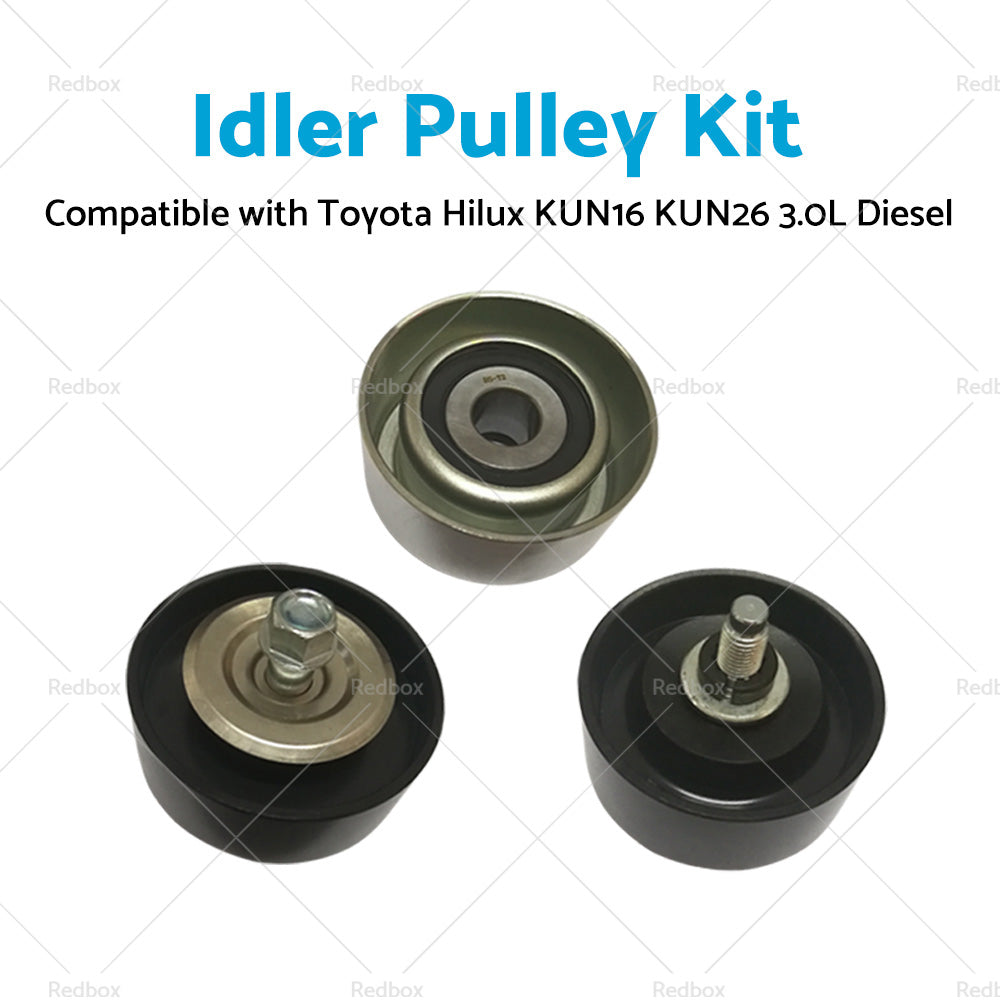 Suitable for Toyota Hilux KUN16 KUN26 3. 0L Diesel 1KD-FTV 05-15 Idler Pulley Kit-3
