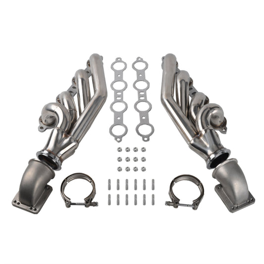 Turbo Exhaust Header Kit Suitable for Chevrolet Camaro 5.7L-0
