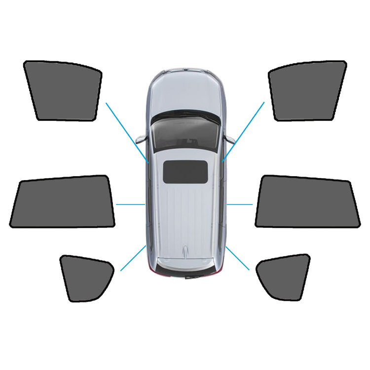 Window Sunshade Magnetic Nylon Suitable For Toyota RAV4 2005-2012-0
