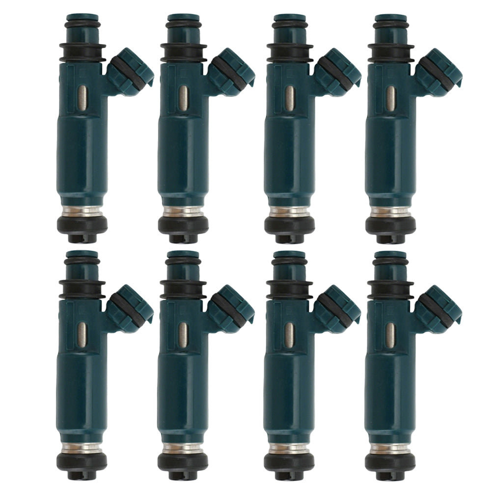 8x Fuel Injectors Suitable For Toyota Land Cruiser Lexus 4.7L V8 23250-50040-2