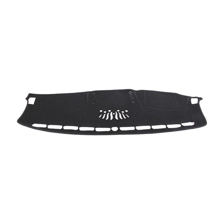Black Dashboard Cover Mat Suitable For Ford Ranger PX3 2018+ Without Tech Pack AU-0
