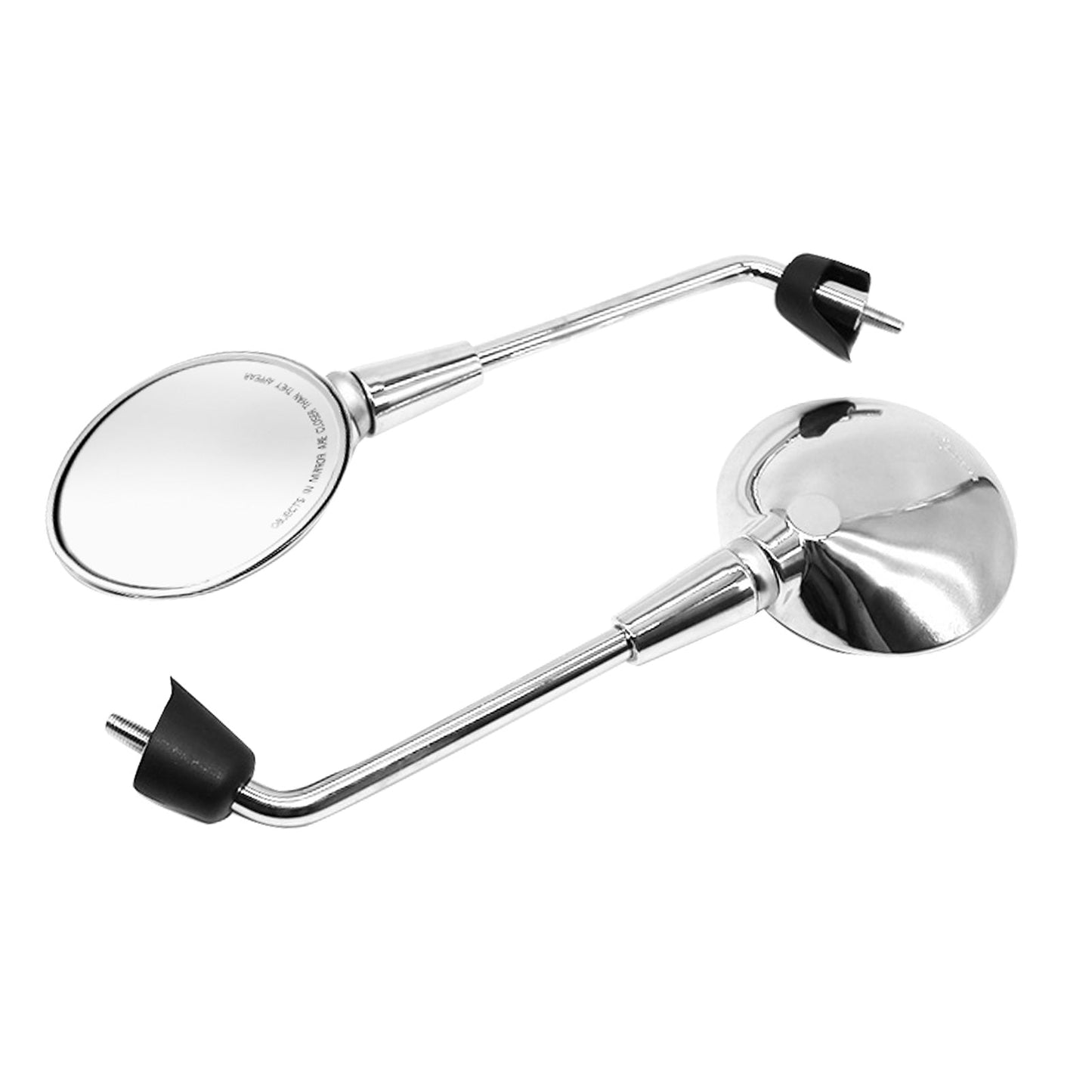 Left & Right Rearview Mirror Chrome Suitable For Vespa Primavera 50/125/150-4