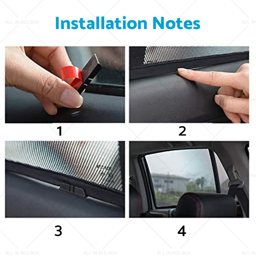 Rear Car Window Magnetic Sun Shade Mesh Suitable For LDV D90 2017-2023-4