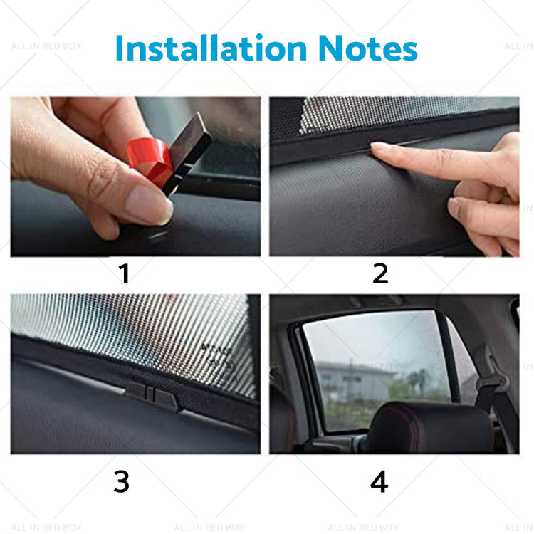 Rear Car Window Magnetic Sun Shade Mesh Suitable For LDV D90 2017-2023-4
