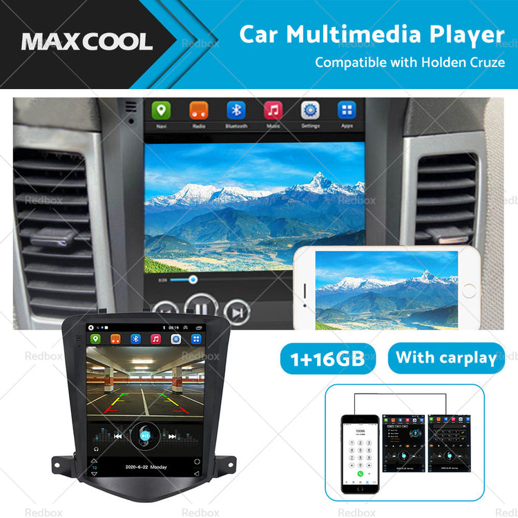 16GB Stereo Radio 9. 7'' Android 10. 1 GPS WiFi Carplay Suitable for Holden Cruze-0