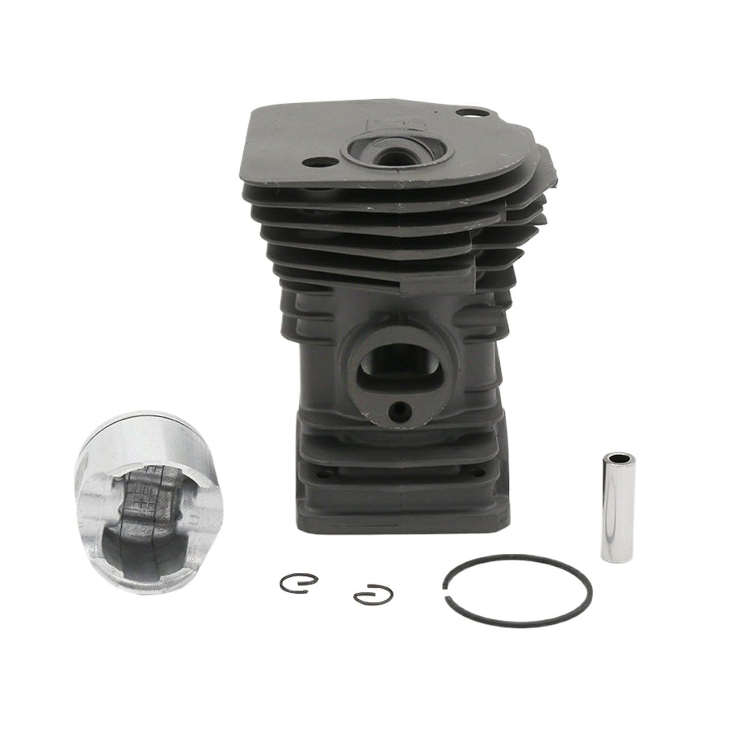 42mm Cylinder Head  and  Piston Pin Ring Kit Suitable for Husqvarna 345 340 Chainsaw-0