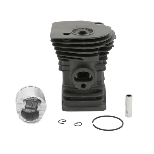 42mm Cylinder Head  and  Piston Pin Ring Kit Suitable for Husqvarna 345 340 Chainsaw-0
