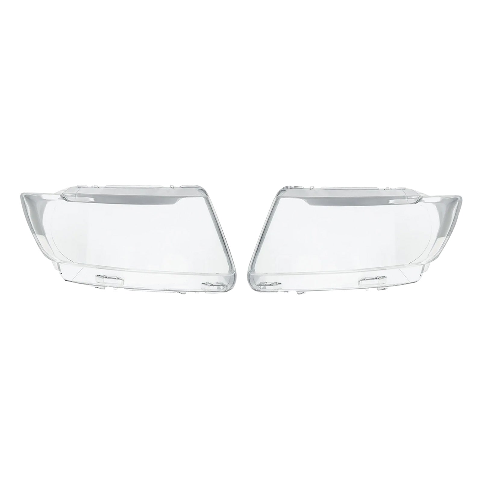 Pair of Left & Right Headlight Lens Covers Replacement Suitable For Jeep Grand Cherokee 2011-2013-0