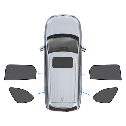 Triangular & Rear Car Window Sun Shades Suitable For Mazda CX-9 2016-2025 UV Protection-0
