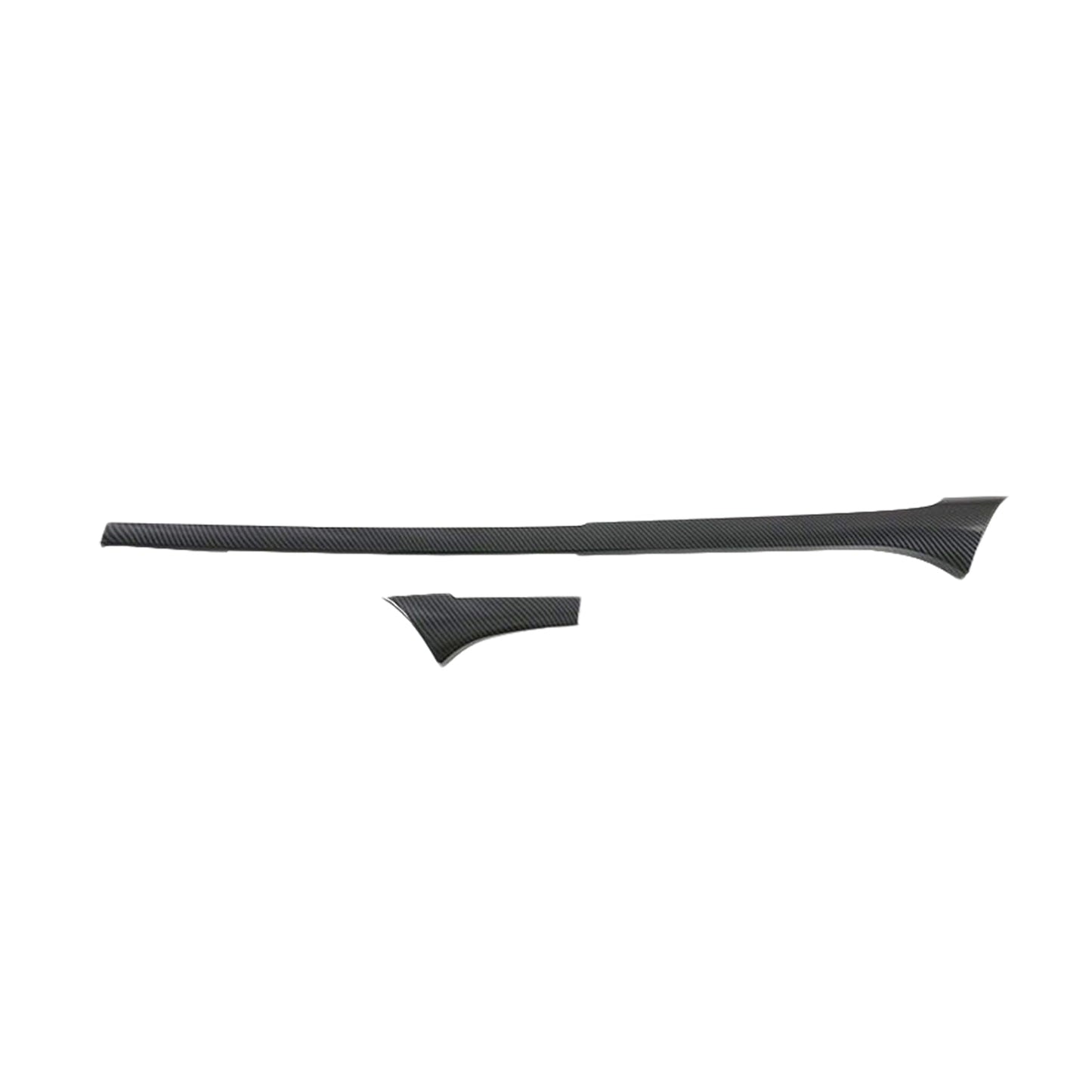 ABS Carbon Dashboard Strip Cover Trim Suitable For Toyota Hilux Revo 2015-2024-2