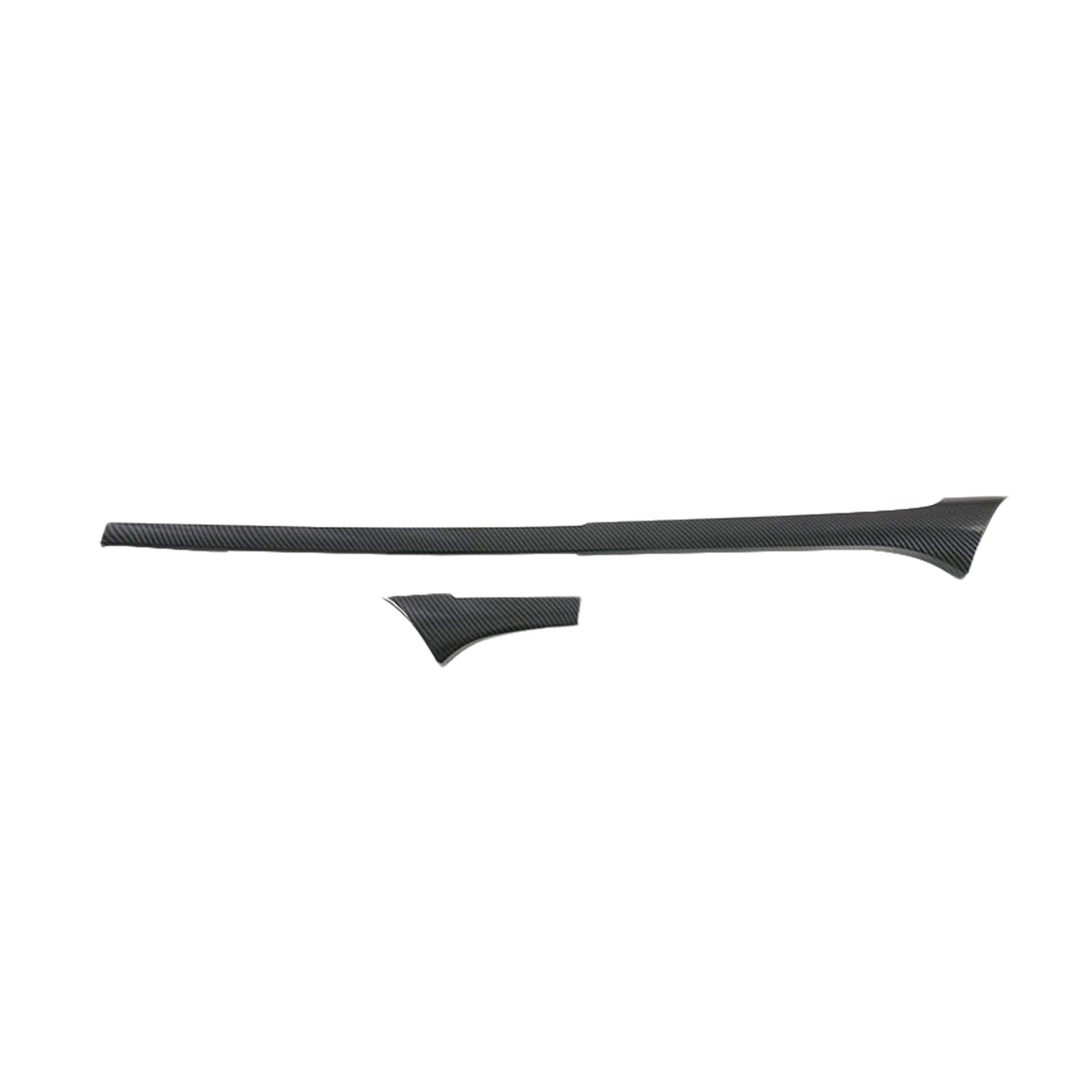 ABS Carbon Dashboard Strip Cover Trim Suitable For Toyota Hilux Revo 2015-2024-2