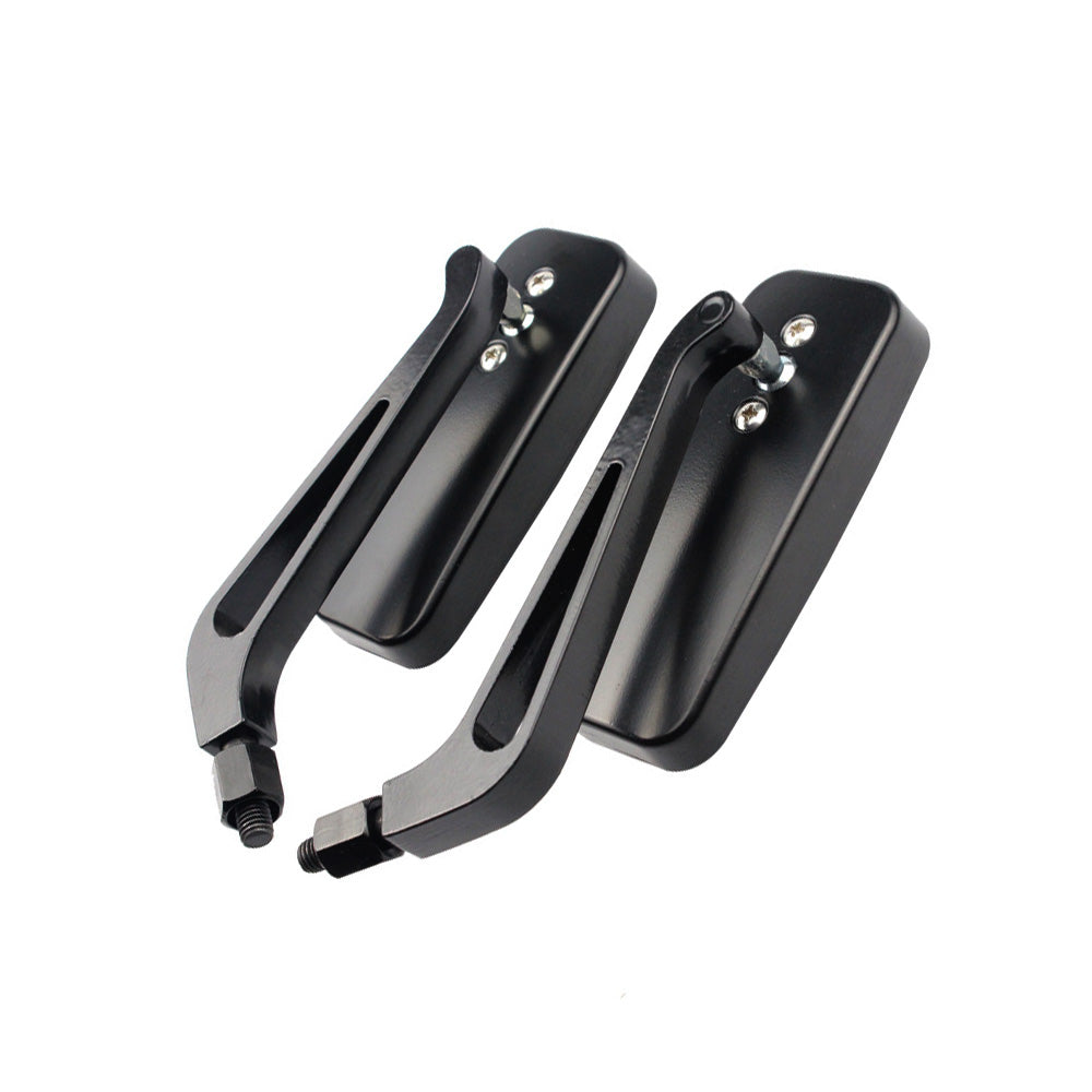 2x 8 10mm Motorcycle Mirrors Suitable For Chopper Cruiser Bobber Cafe Racer-3