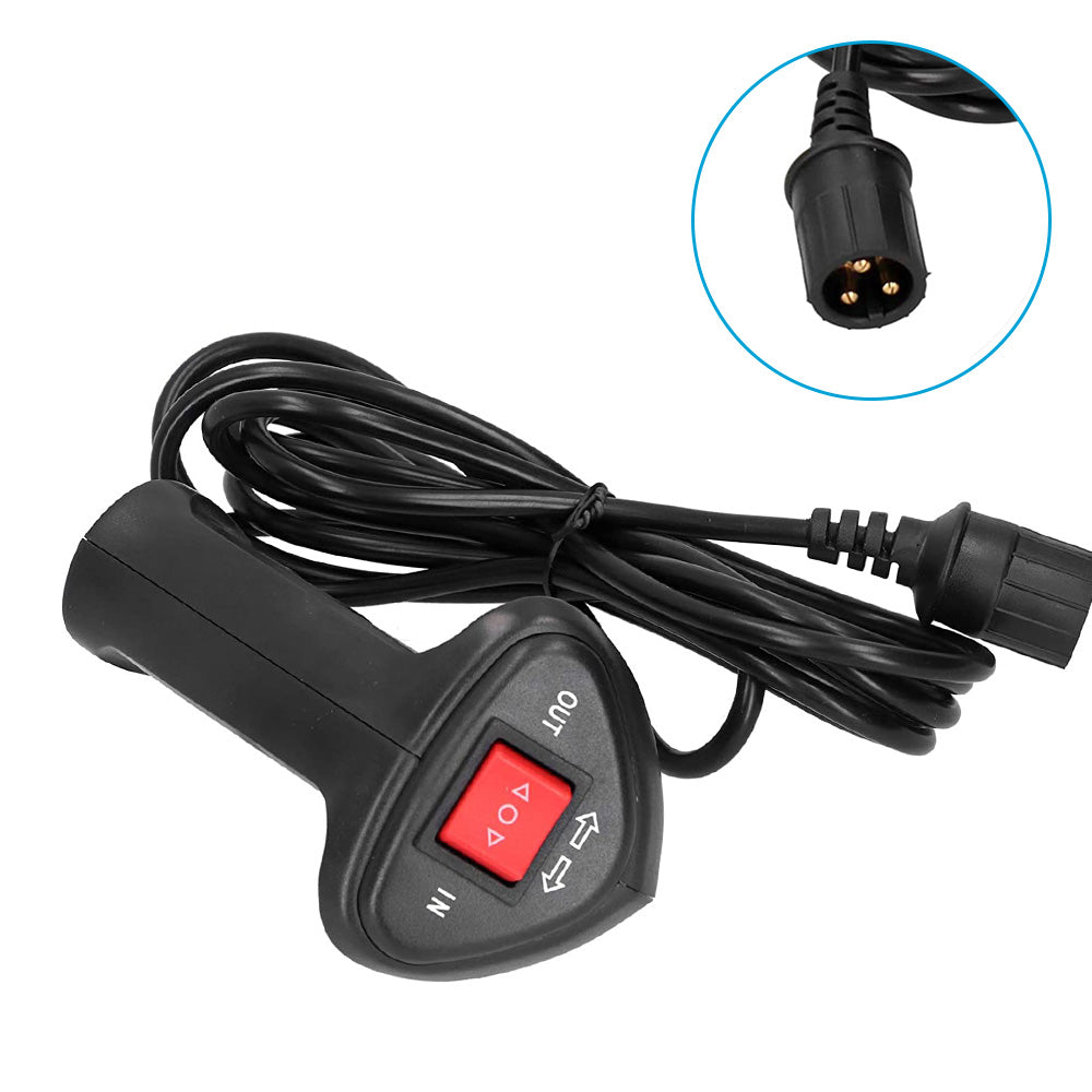 Universal Electric Winch Remote Controller With 9.2ft Cable Suitable For Car & Vehicle-3