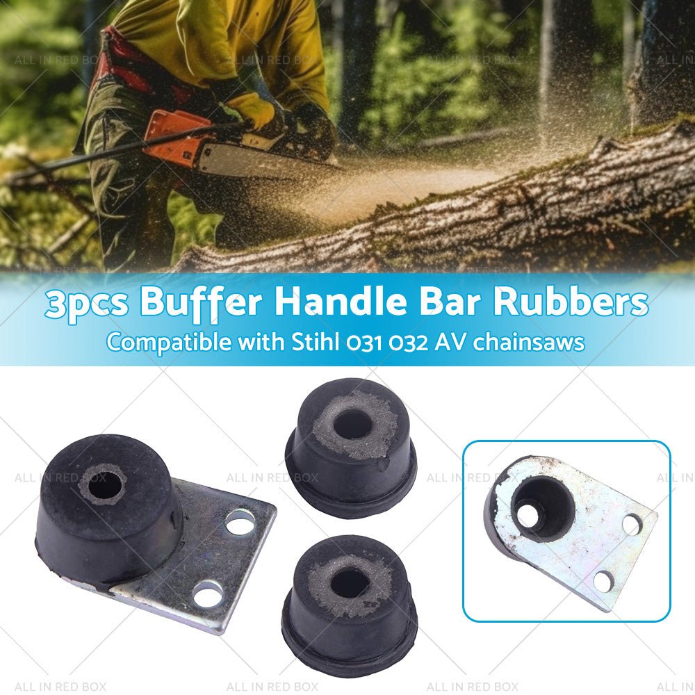 3PCS Buffer Handle Bar Rubber Suitable for Stihl 031 032 AV Chainsaw - Frazy's Auto Parts