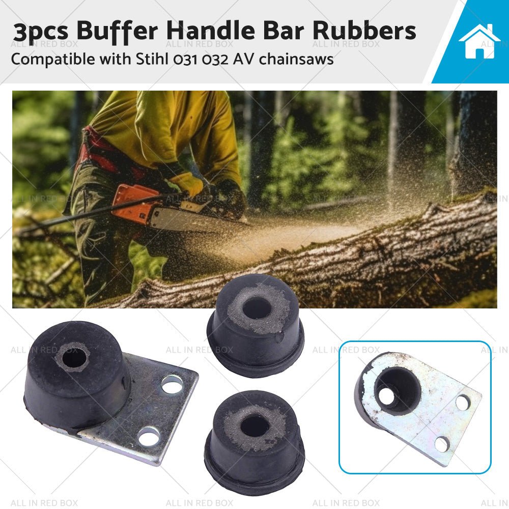 3PCS Buffer Handle Bar Rubber Suitable for Stihl 031 032 AV Chainsaw - Frazy's Auto Parts
