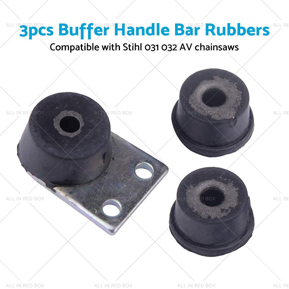 3PCS Buffer Handle Bar Rubber Suitable for Stihl 031 032 AV Chainsaw - Frazy's Auto Parts