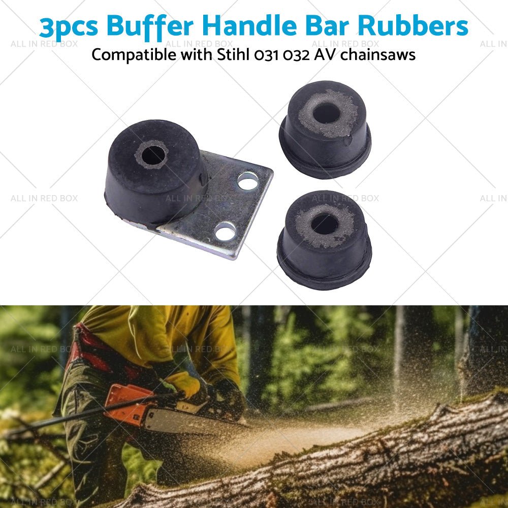 3PCS Buffer Handle Bar Rubber Suitable for Stihl 031 032 AV Chainsaw - Frazy's Auto Parts