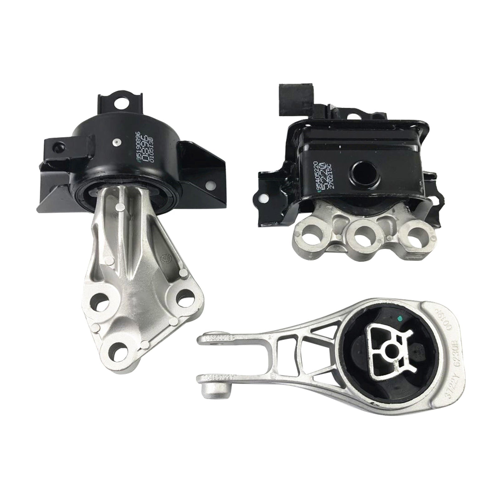 3x Engine Mount Suitable For Holden Barina TM 1.6L F16D4 2011 - 2019 - Frazy's Auto Parts