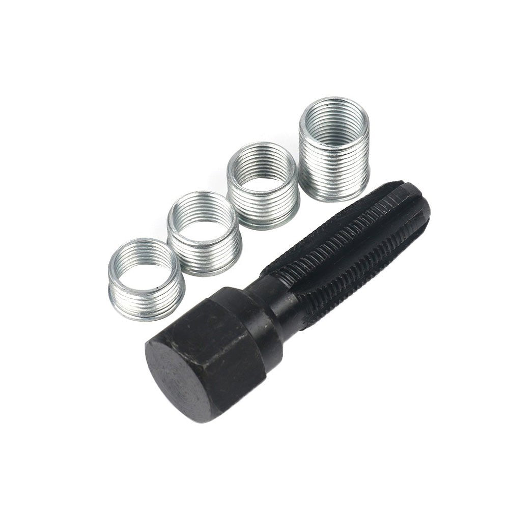 4 Inserts Helicoil Thread Reamer Tap Repair and 14MM Spark Plug Repair Kit - Frazy's Auto Parts