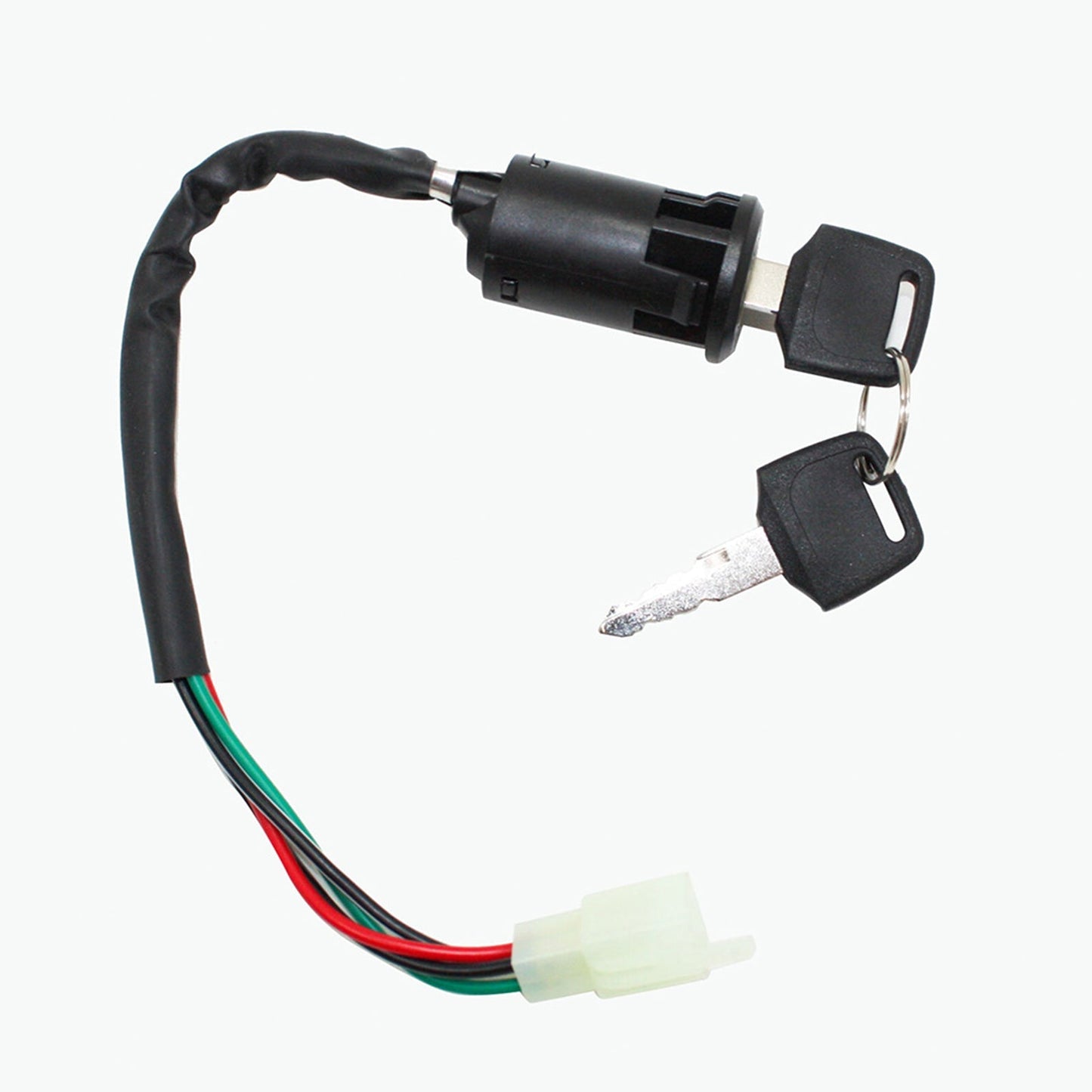 4 - Wire Ignition Key Barrel Switch Suitable For 50cc / 110cc / 125cc / 250cc PIT Quad Dirt Bike & ATV - Frazy's Auto Parts
