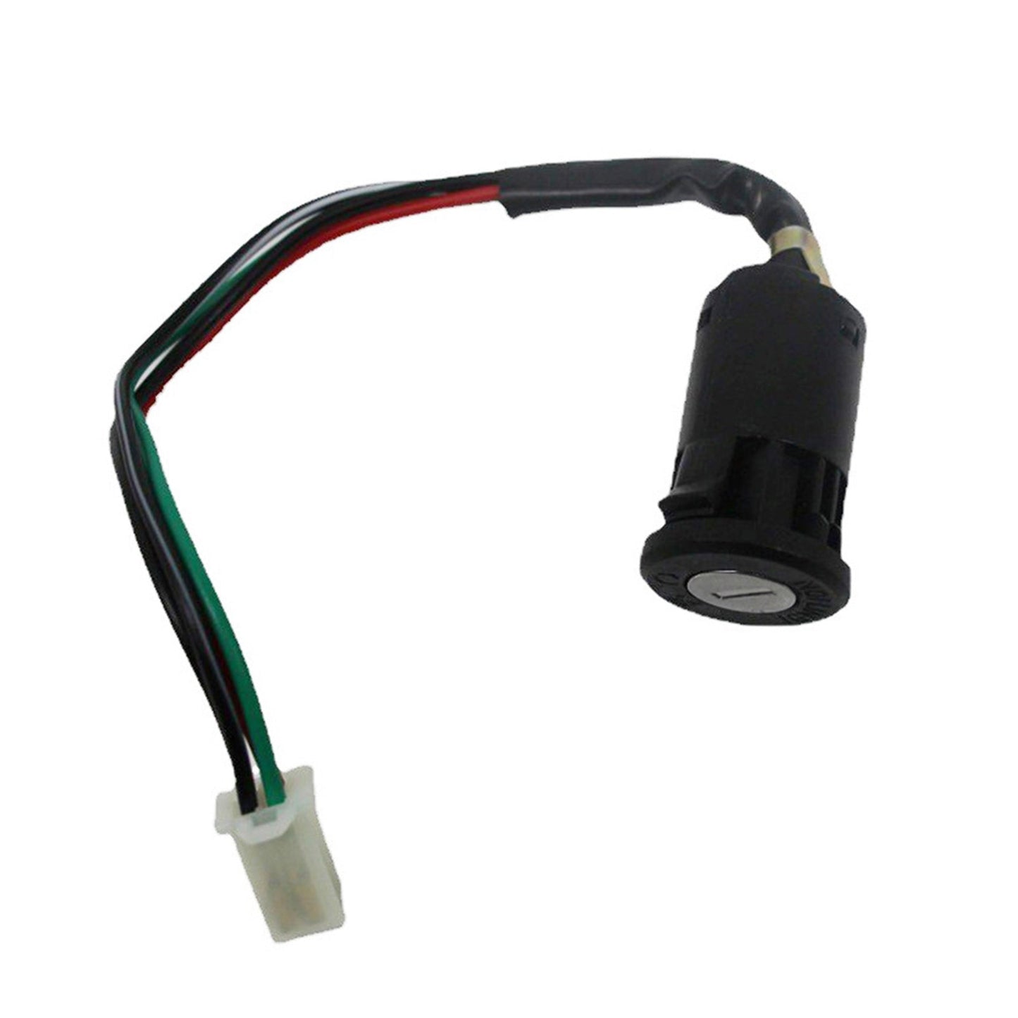 4 - Wire Ignition Key Barrel Switch Suitable For 50cc - 150cc PIT Quad, Dirt Bike & ATV - Frazy's Auto Parts