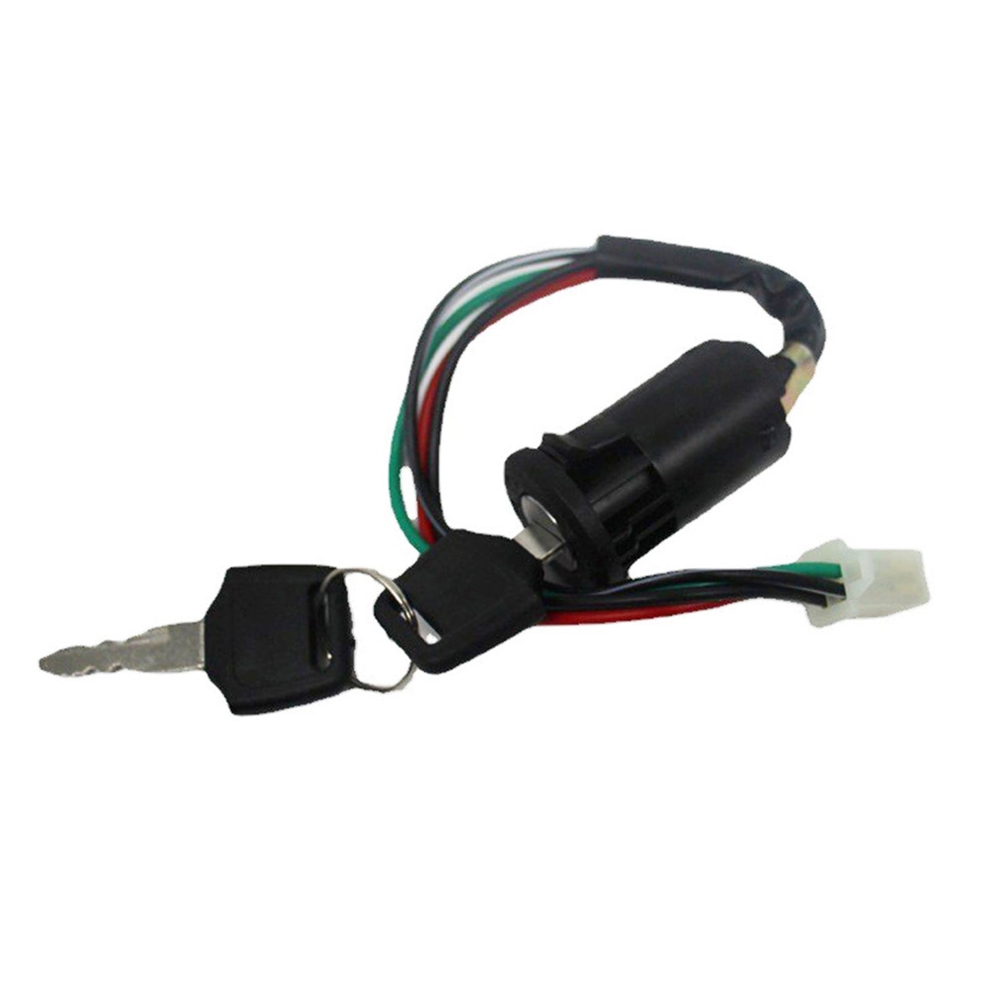 4 - Wire Ignition Key Barrel Switch Suitable For 50cc - 150cc PIT Quad, Dirt Bike & ATV - Frazy's Auto Parts