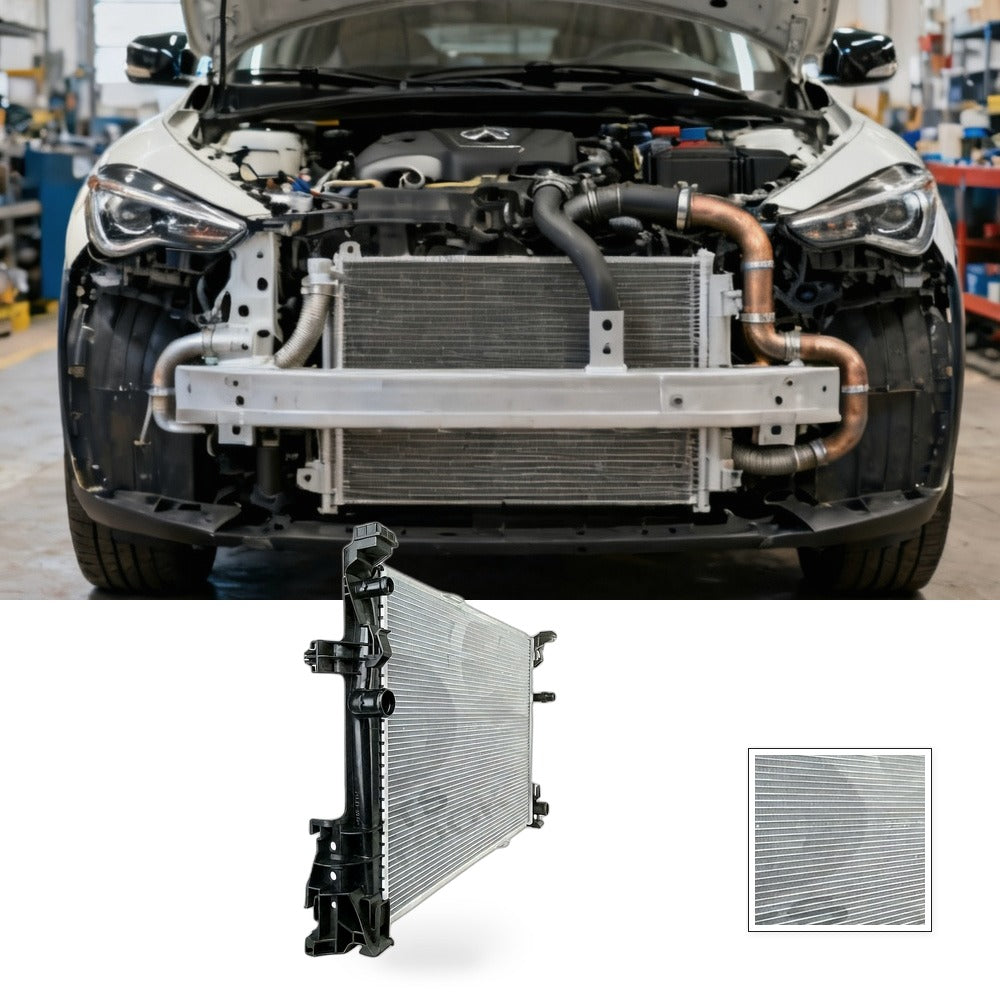 Premium Radiator For INFINITI Q30 1.5L 2.2L Diesel / 1.6L Turbo Petrol 2015-On-1