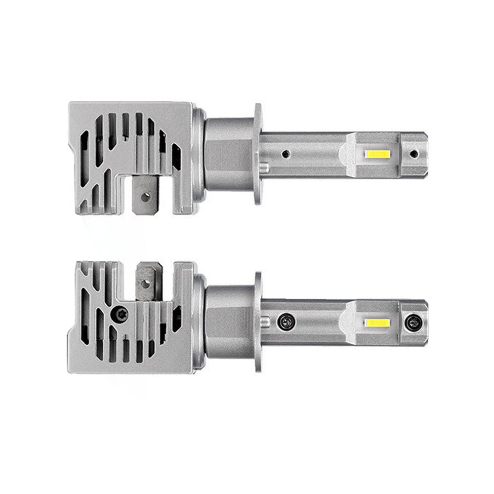 2x H1 LED Car Headlight Conversion Globes Canbus Bulbs White 6500K High & Low Beam-1