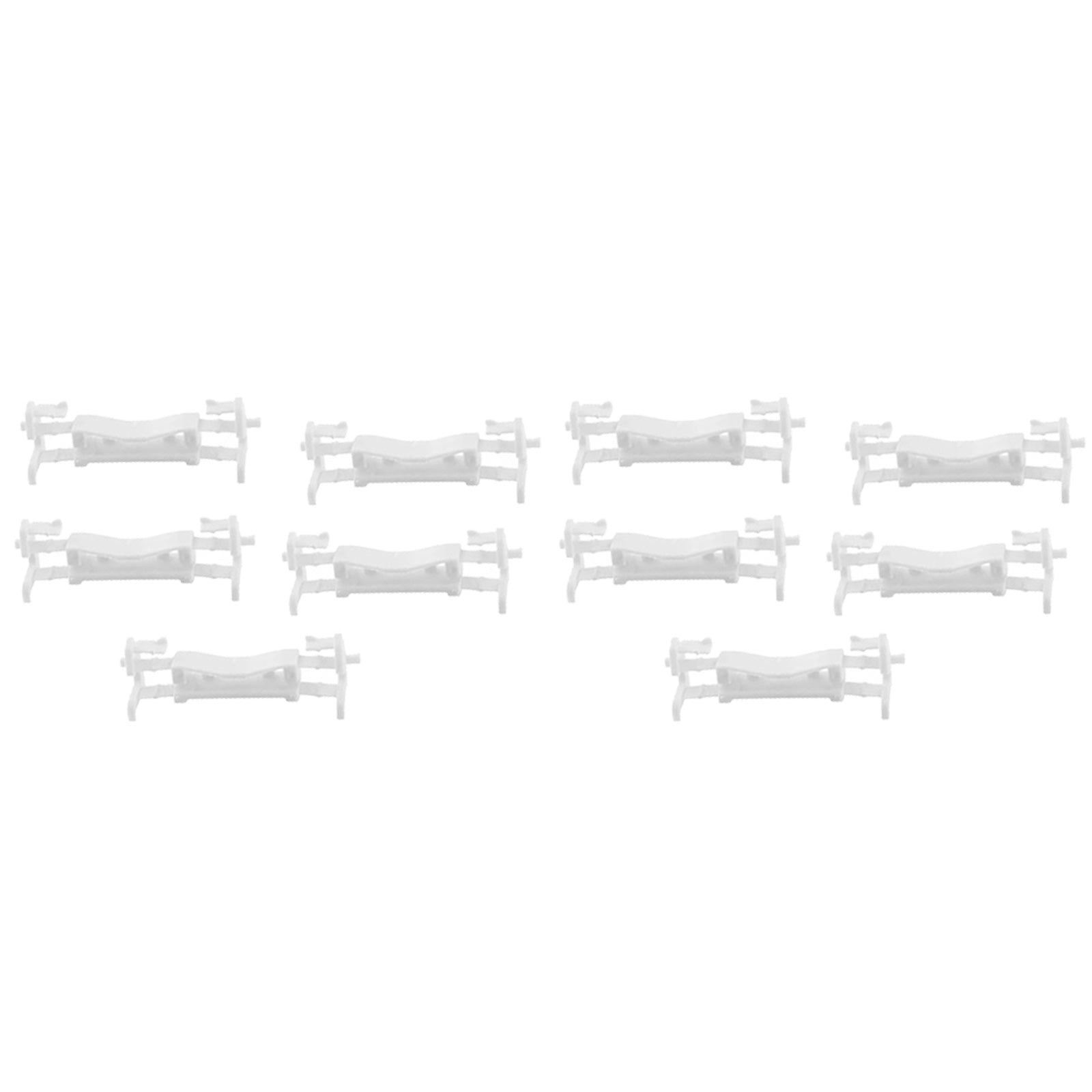 10x Roof Moulding Drip Rail Clips Suitable for Mitsubishi Triton L200 2005-2014-1