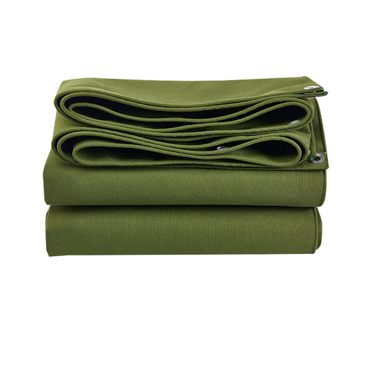Heavy Duty Waterproof Canvas Tarp 3 Sizes Suitable For Outdoor Sun and Dust Protection-0