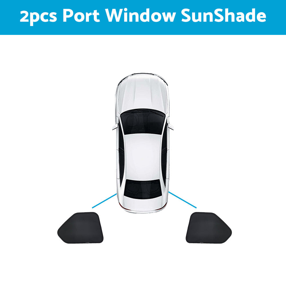 Magnetic Mesh Car Window Sun Shade Blind Suitable For Toyota Prado 150 Series 2009-2024-3