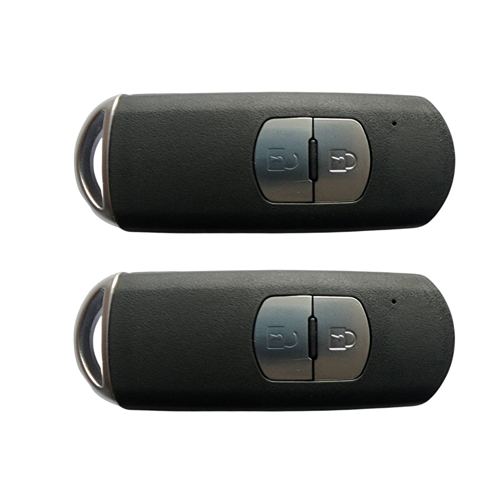 2x Smart Remote Key Shell Suitable For Mazda Mazda 3 5 6 MX-5 CX-5 CX-7 CX-9-4