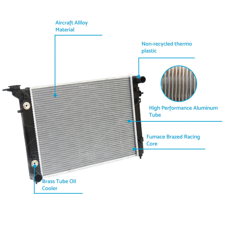 Radiator Suitable For Holden Commodore VP VR VS 91-00 Caprice VR 94-95 V6 AT or MT-2
