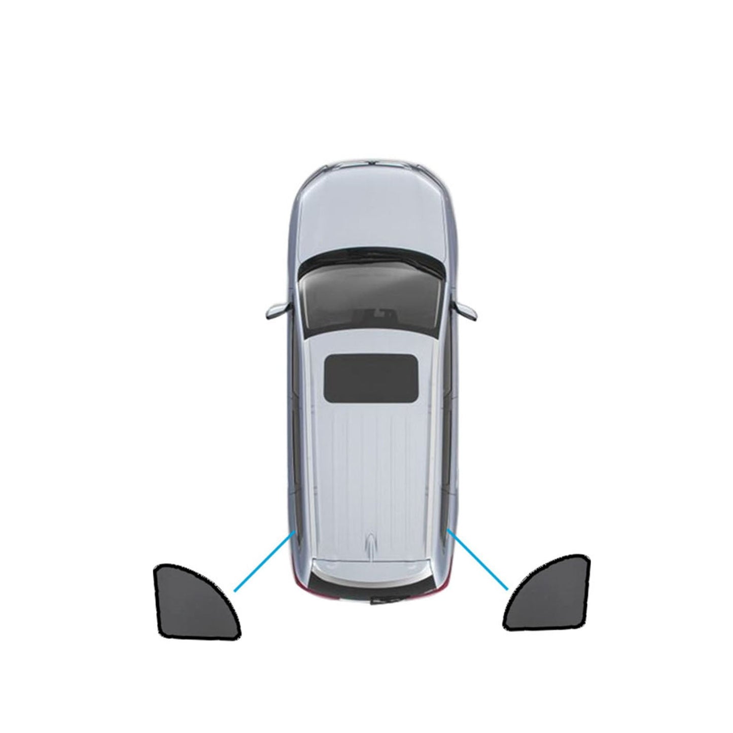 Magnetic Sun Shades Car Window Sun Blind Suitable For Mercedes-Benz GLB X247 2020-On-5