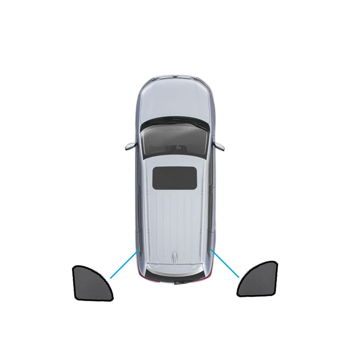Magnetic Sun Shades Car Window Sun Blind Suitable For Mercedes-Benz GLB X247 2020-On-5