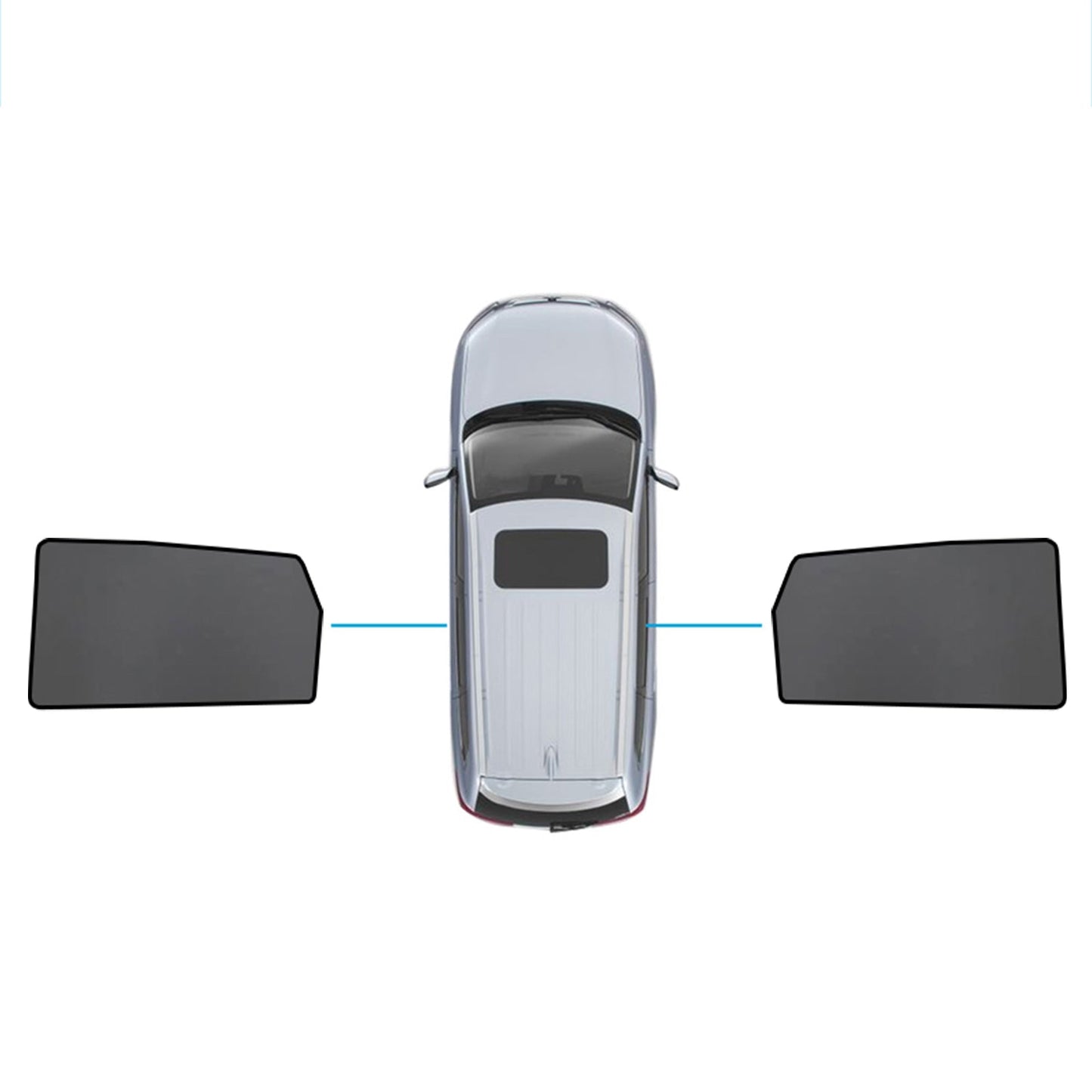 Car Magnetic Mesh Sun Blind Shade Suitable For Holden Captiva CG 2006-2017-1