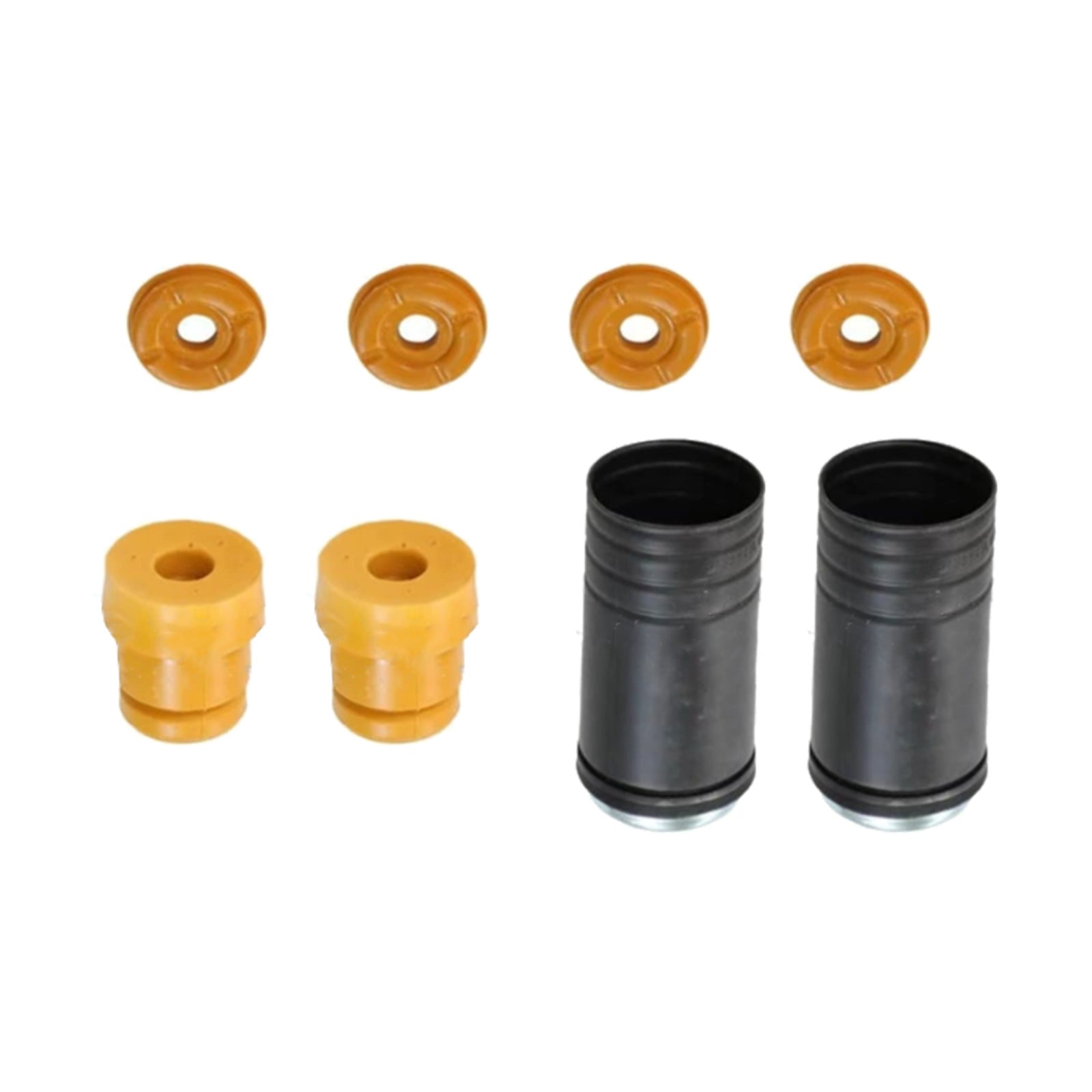 Pair Rear Bushing Bump Stop & Dust Cover Suitable For X5 E70 X6 E7133526776557-0