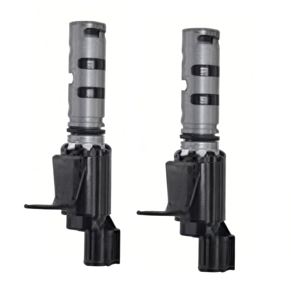 Pair Intake Exhaust VVT Solenoid Suitable for Toyota Tacoma 2015–2021 2.7L-2