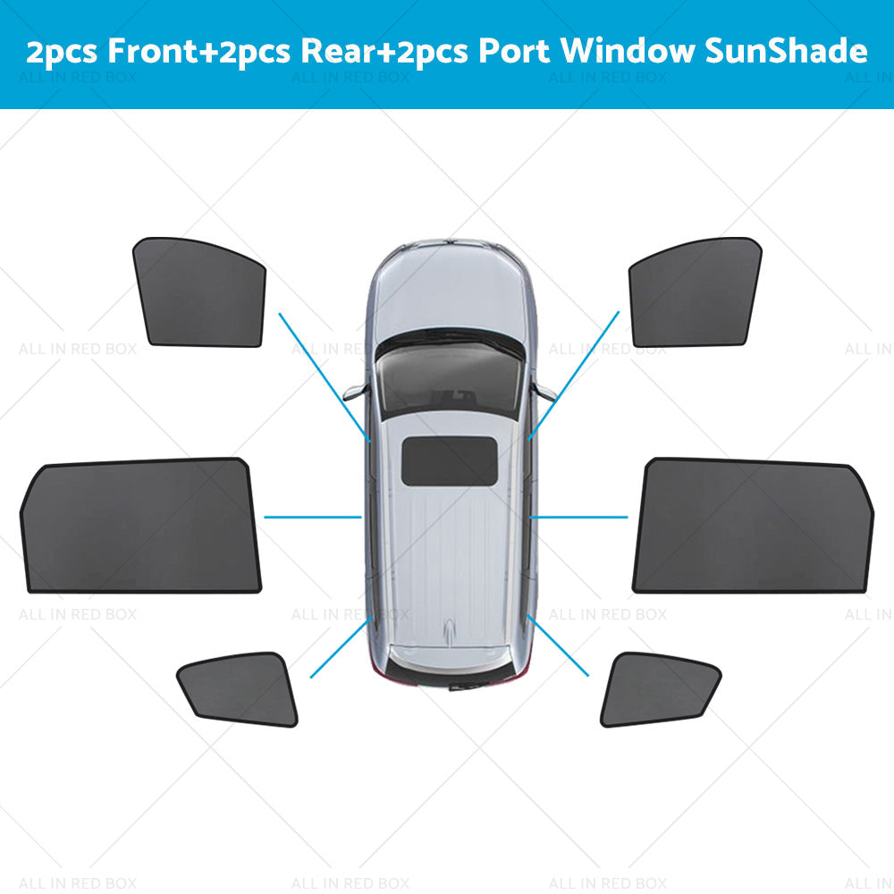 Rear Car Window Magnetic Sun Shade Mesh Suitable For LDV D90 2017-2023-9