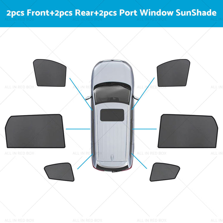 Rear Car Window Magnetic Sun Shade Mesh Suitable For LDV D90 2017-2023-9