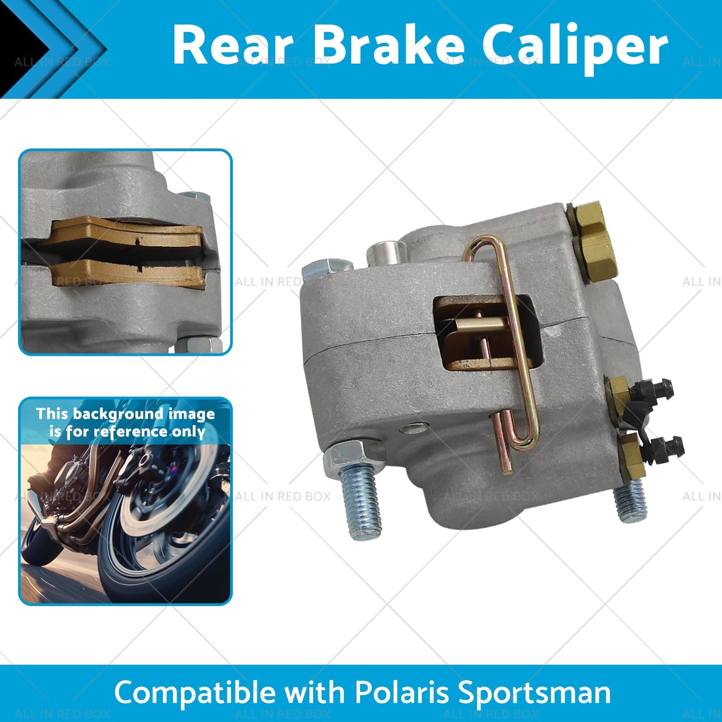 Rear Brake Caliper Suitable For Polaris Magnum 325 / Sportsman 335 / 400 / 500 1998-2002-1