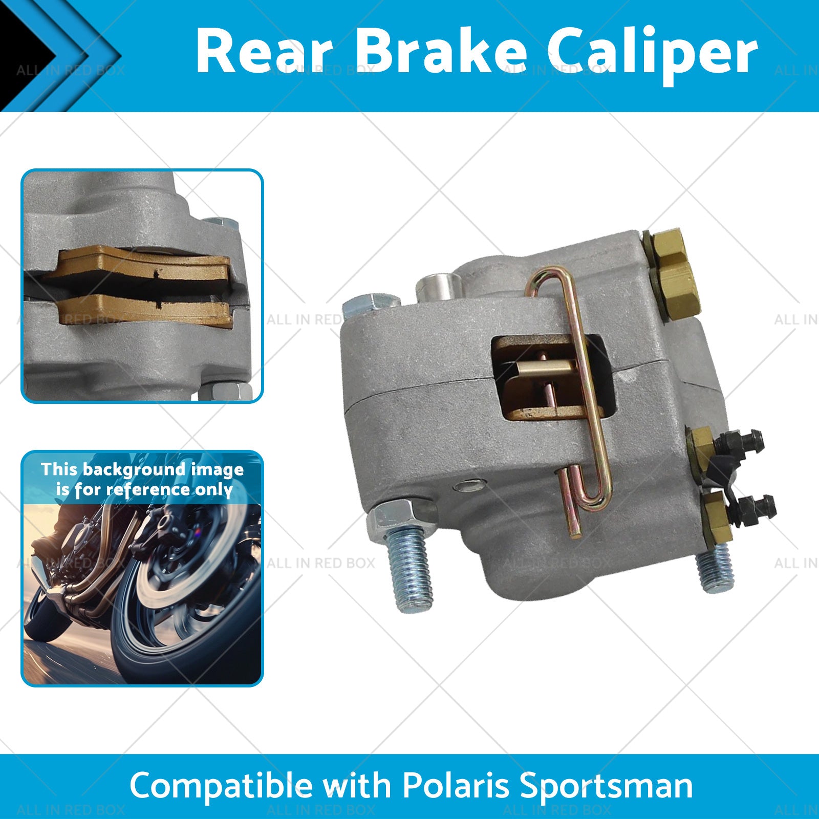 Rear Brake Caliper Suitable For Polaris Magnum 325 / Sportsman 335 / 400 / 500 1998-2002-1