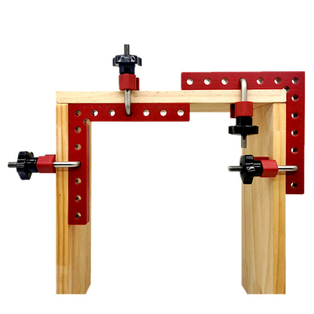 90 Degree Positioning Squares Right Angle Clamp Set Suitable For Woodworking Carpenter Clamping-4