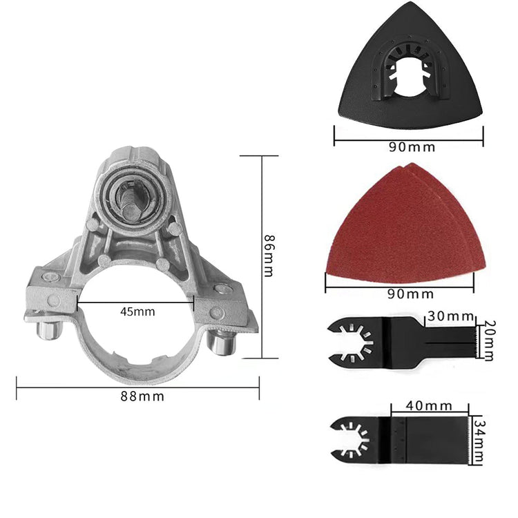 Conversion Head Adapter for 100 Type Angle Grinder Cutting Polisher to Electric-1
