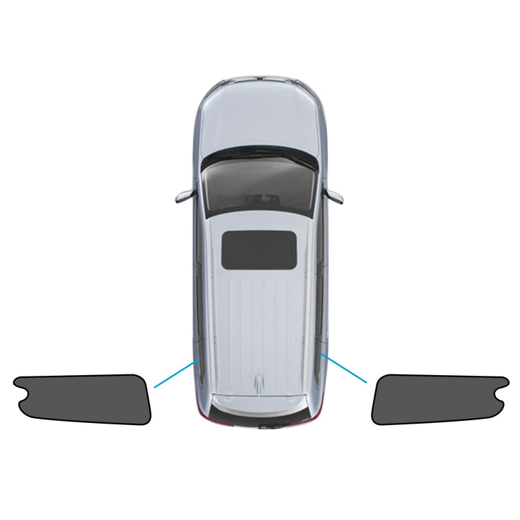 2x Triangular Window Shades Suitable for LDV G10 2014-Present UVB&UVA Protection-0
