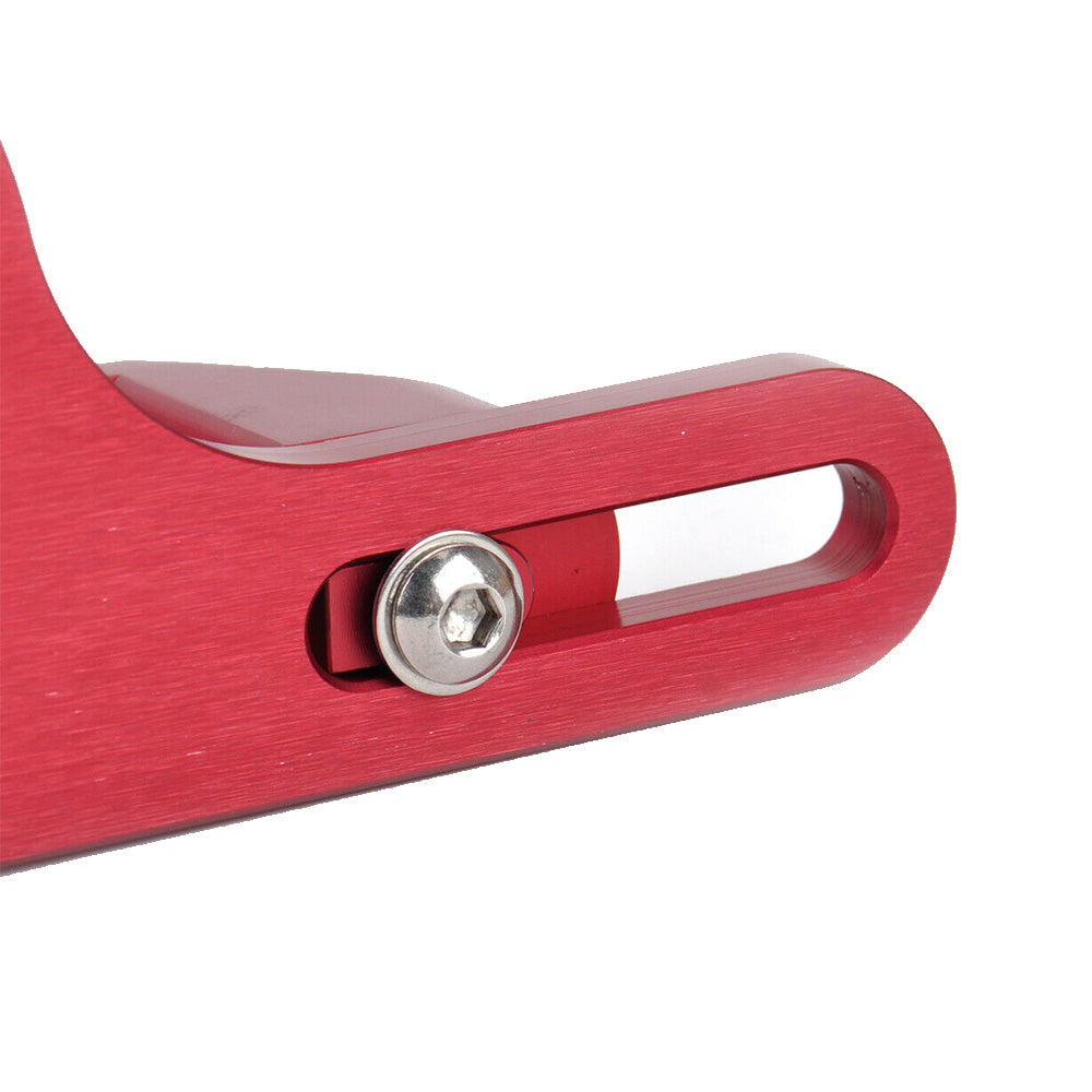 Throttle Cable Carb Bracket Carburetor Billet Aluminum Red Suitable For Carb 4150 / 4160-2