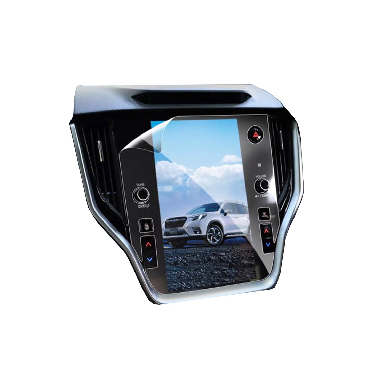 2Pcs 11.6'' Car Screen Protector PET Film Suitable For Subaru Outback 2021-2025-0