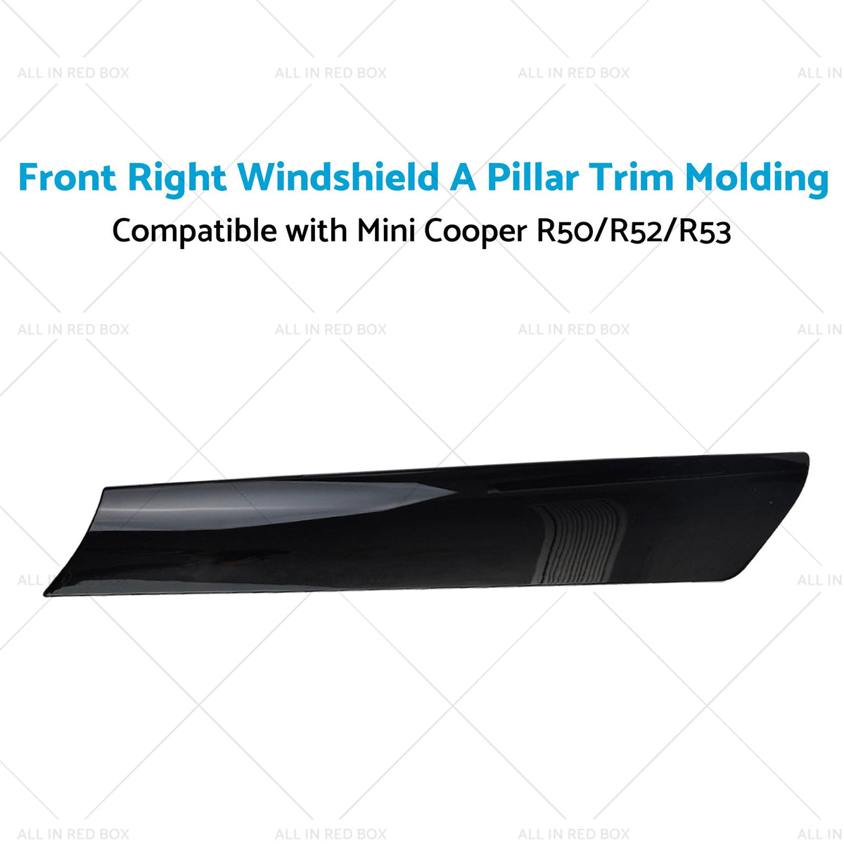 Windshield A Pillar Trim Molding Front Right Suitable for BMW Mini R53 R50 R52-3
