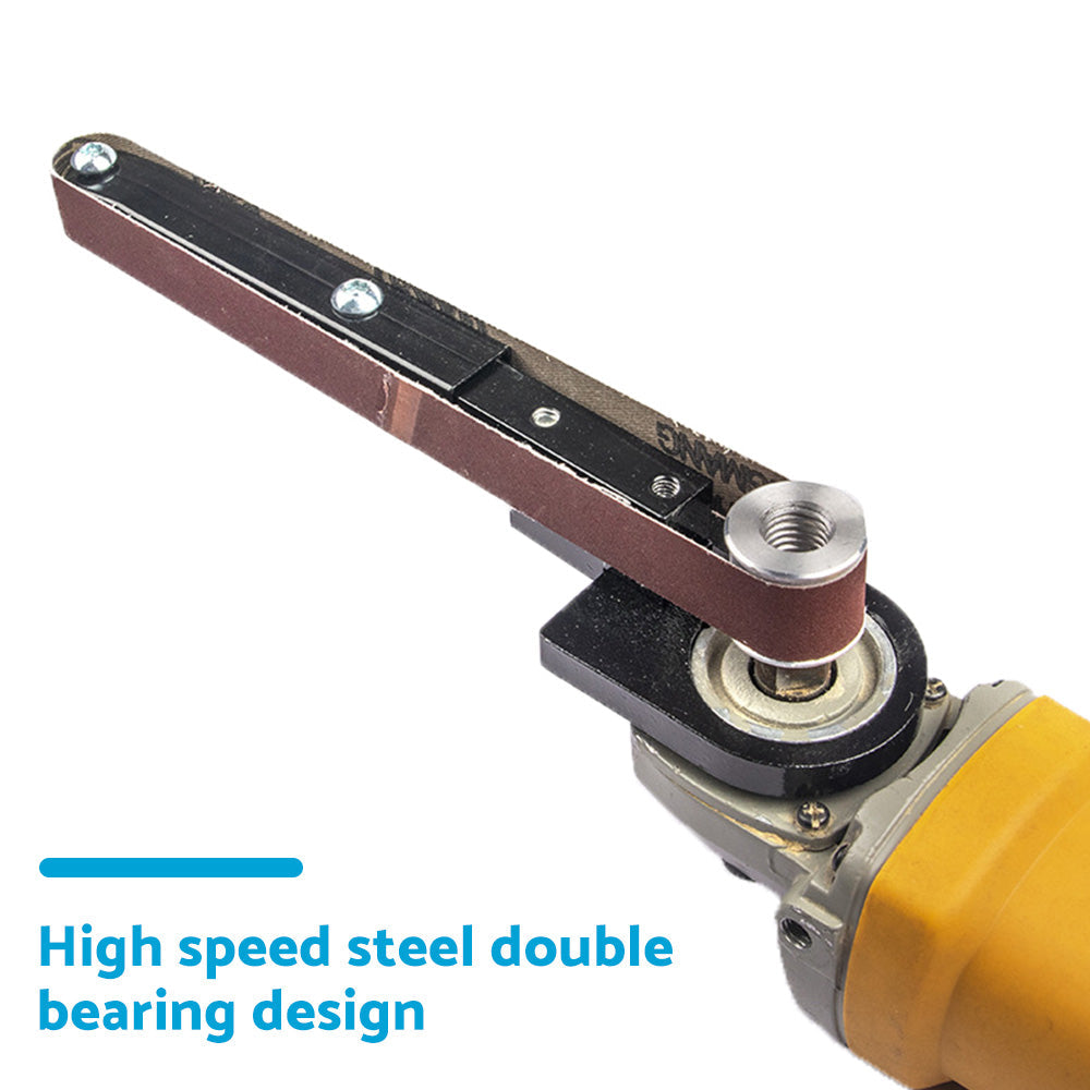 Sander Machine Sanding Belt Adapter Head Convert with Sanding Belts Woodworking-0