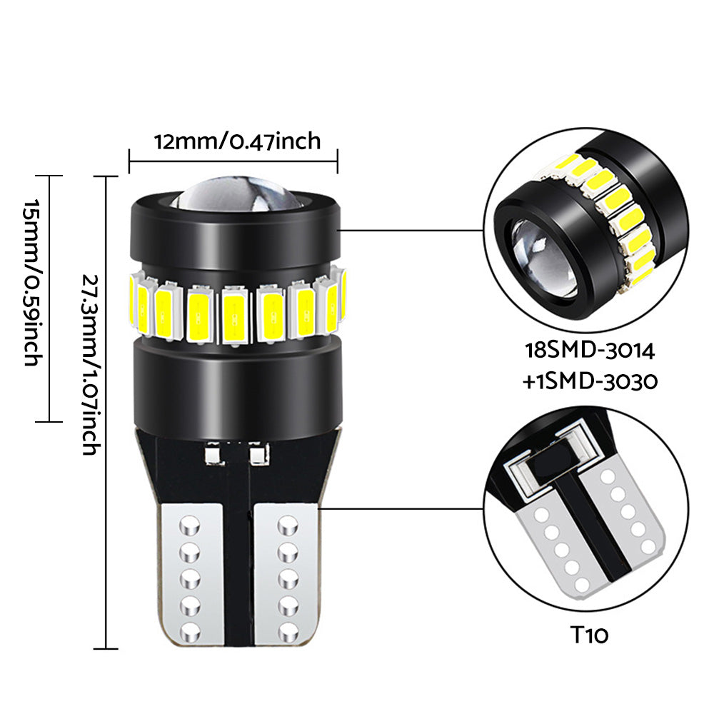 LED Parker Wedge Bulb Globes Suitable For Holden Commodore VT / VX / VU / VY / VZ / VE / VF-4
